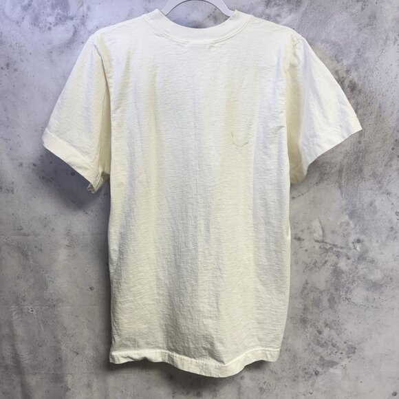 Vintage 90s Villanova T Shirt Mens Medium 19x25.5 White Embroidered College USA - Picture 3 of 14